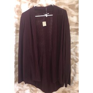 Maurice’s NWT Maroon Cardigan